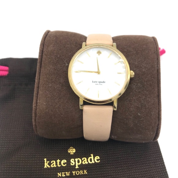 kate spade Accessories - Authentic KATE SPADE Tan Leather Watch